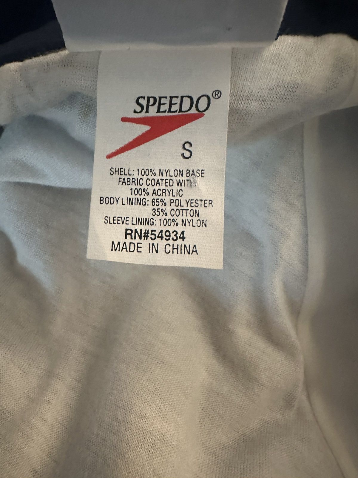Speedo USA Swimming Speedo Brand Jacket Size Men’s Small Size US S / EU 44-46 / 1 - 7 Thumbnail