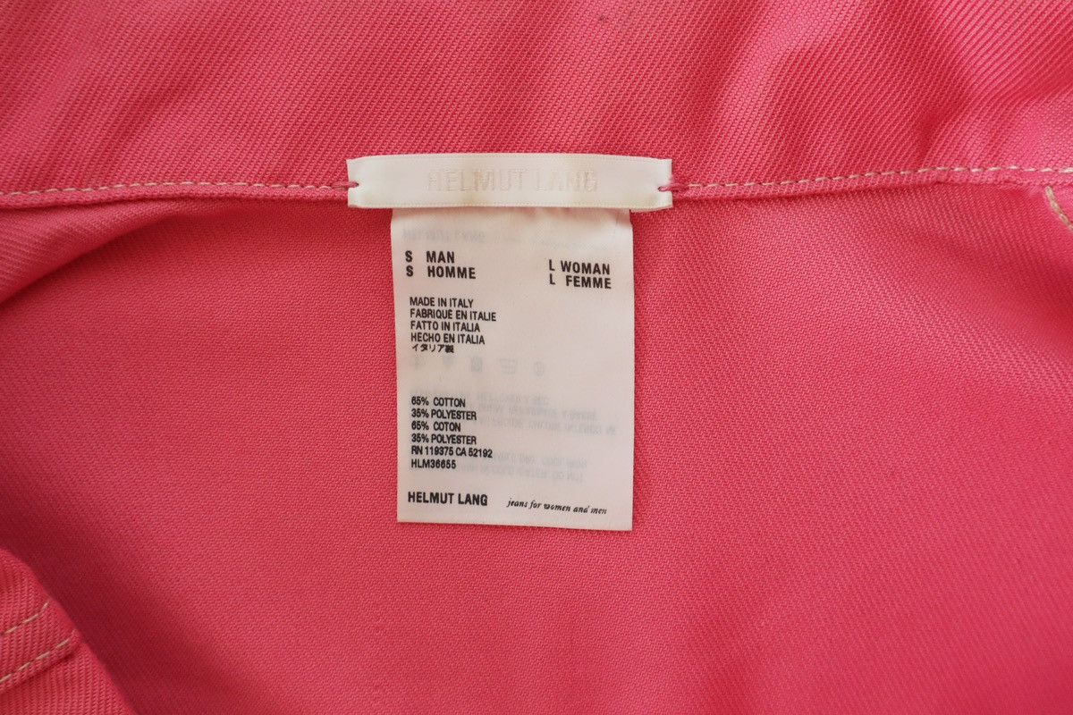 Helmut Lang Helmut Lang Bolero Denim Pink Jacket Size US S / EU 44-46 / 1 - 6 Thumbnail