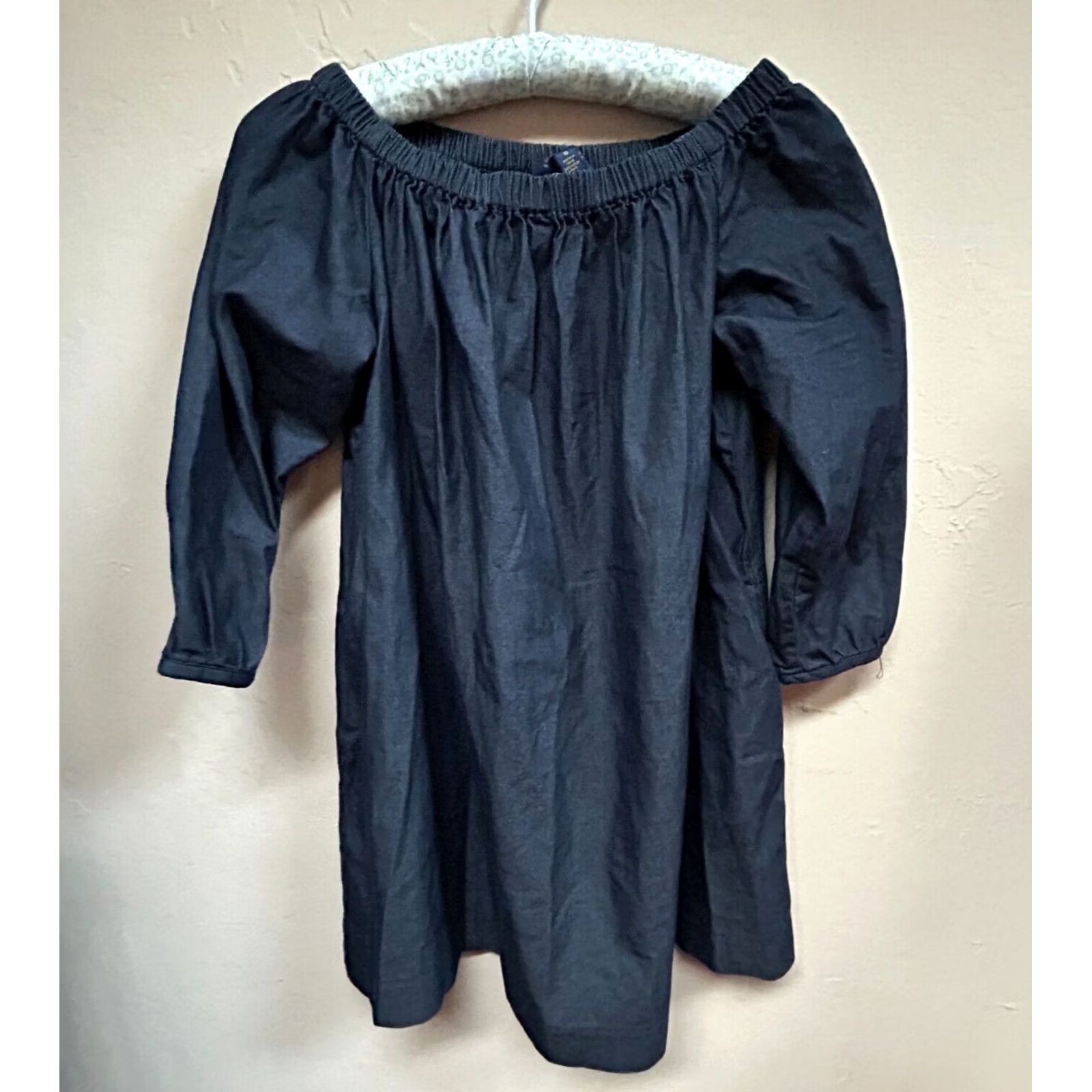 Polo Ralph Lauren Polo Ralph Lauren Women's Off the Shoulder Denim Top 3/4 Sleeves Blue Size 10 Size L / US 10 / IT 46 - 2 Thumbnail