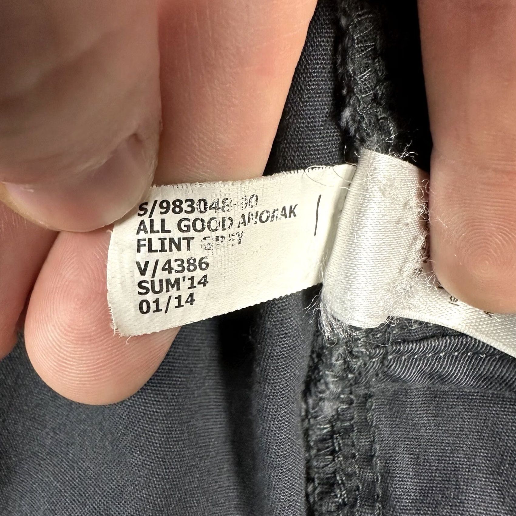 Athleta Athleta All Good Anorak Jacket Womens XS Gray Full Zip Hooded Pockets Size XS / US 0-2 / IT 36-38 - 6 Thumbnail