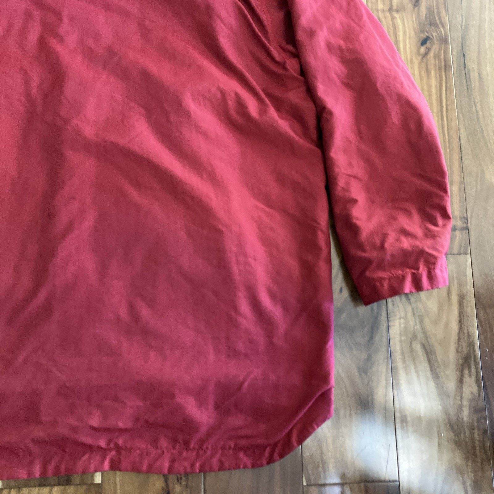 Structure Vintage Structure Sport Parka Jacket Men M Red Hood Pullover Size US M / EU 48-50 / 2 - 19 Thumbnail
