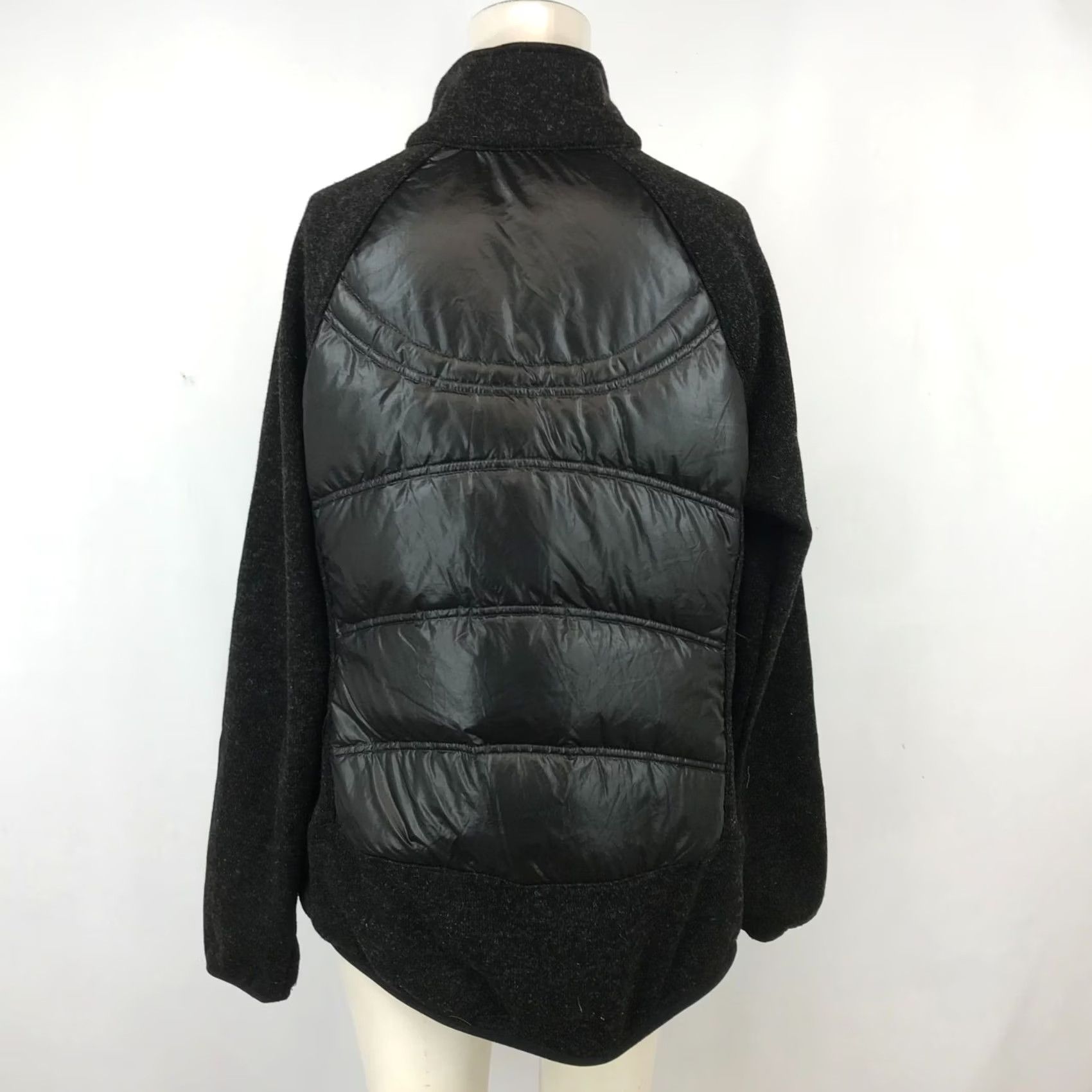 London Fog LONDON FOG WOMENS LARGE BLACK DOWN FILLED JACKET Size L / US 10 / IT 46 - 5 Thumbnail