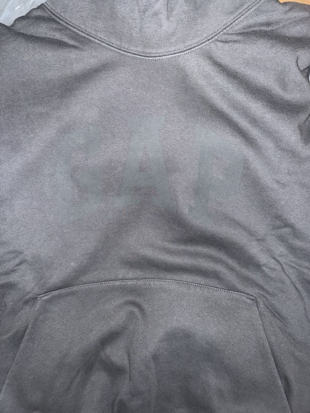 Gap × Kanye West × Yeezy Yeezy Gap Dove Black Hoodie XL Size US XL / EU 56 / 4 - 2 Thumbnail