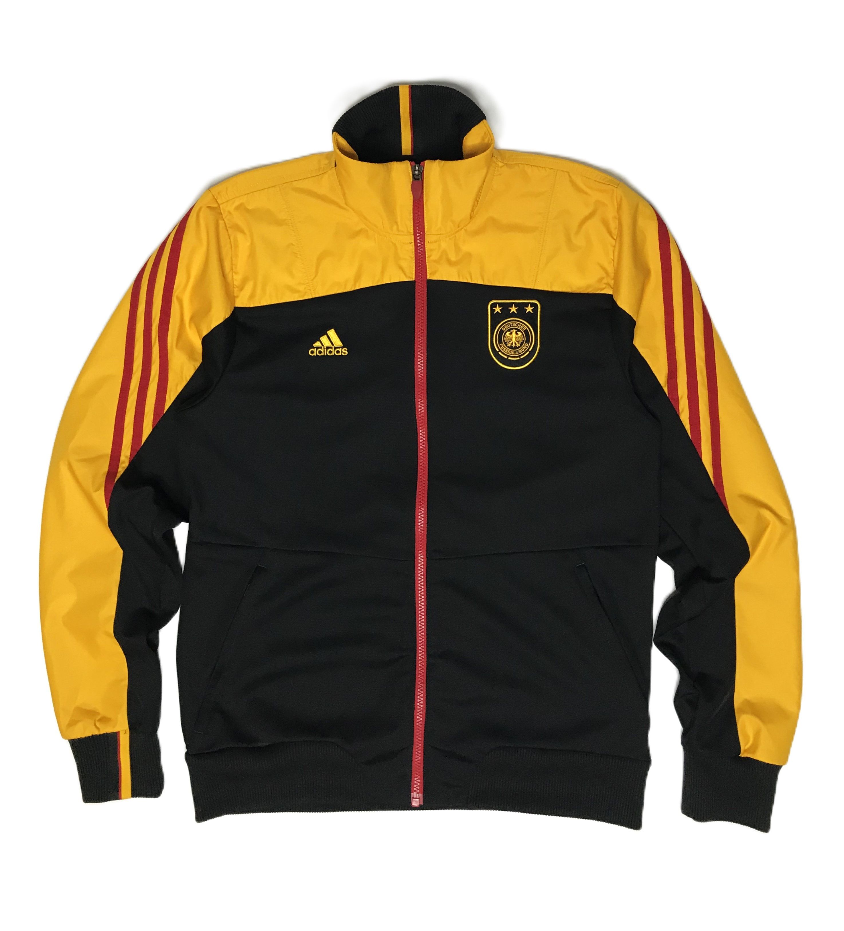 Adidas Germany 2011-12 Adidas Track Jacket Zip Small Size US S / EU 44-46 / 1 - 1 Thumbnail