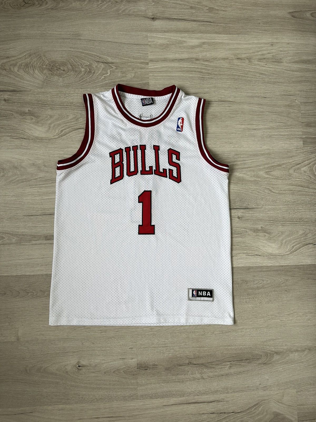 NBA NBA Bulls Shirt Rose Jersey Size US M / EU 48-50 / 2 - 2 Thumbnail