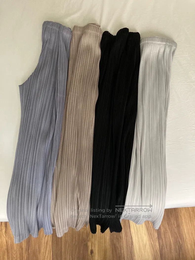 Issey Miyake Issey Miyake size:3 Blue Pants Size 31" - 1 Thumbnail