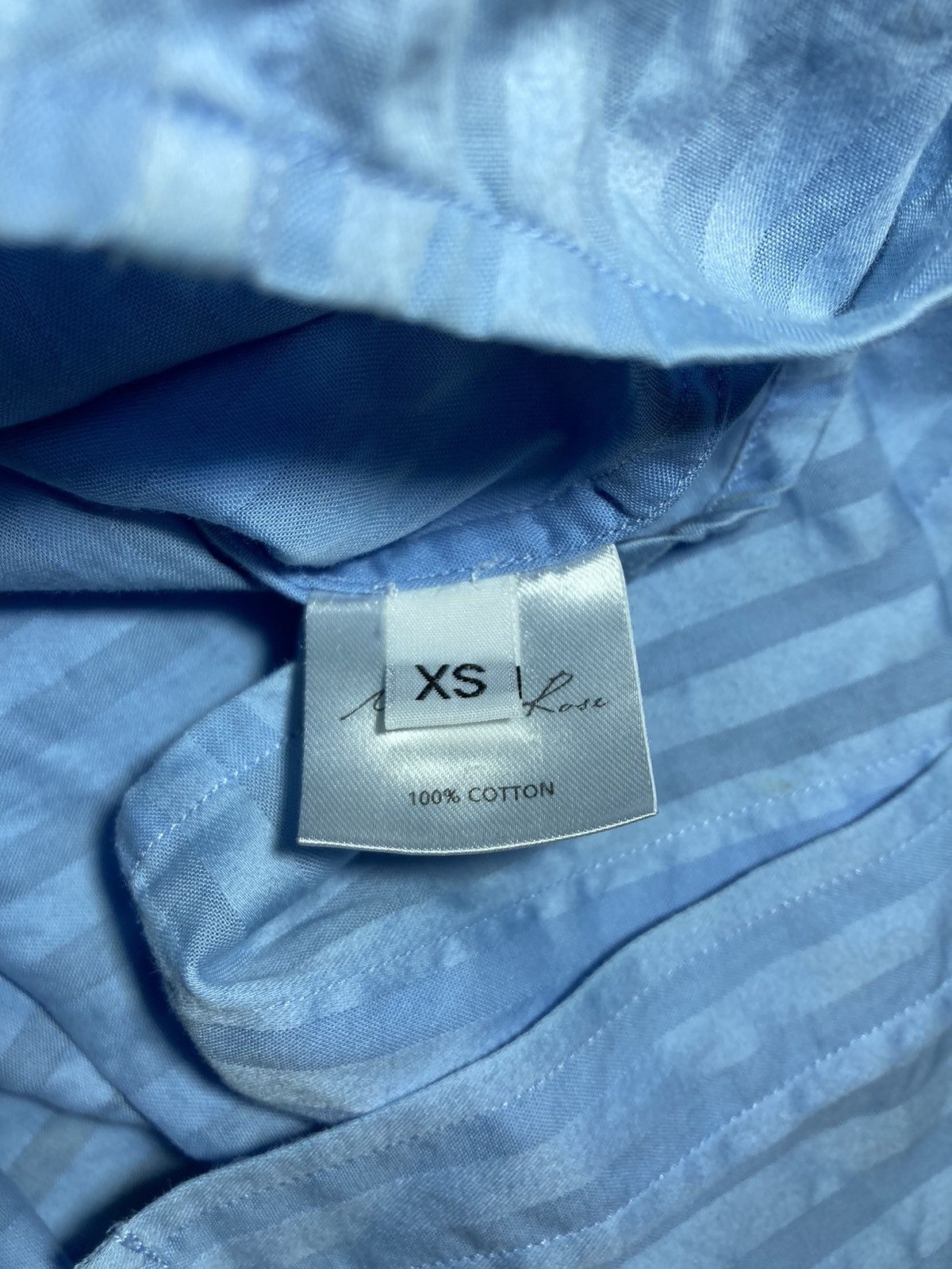 Martine Rose SS18 Martine Rose Great Idea Button Up Striped Blue XS 2018 Size US XS / EU 42 / 0 - 7 Thumbnail