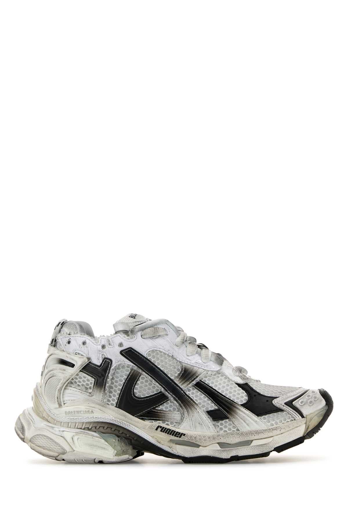 Balenciaga Multicolor Runner Sneakers Size US 5 / IT 35 - 1 Thumbnail