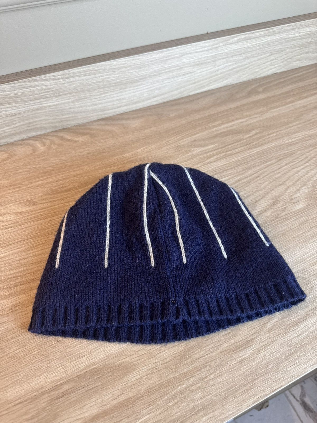 Lacoste LACOSTE Vintage Beanie Hat Cap 90’s One Size Made In France Size ONE SIZE - 2 Thumbnail