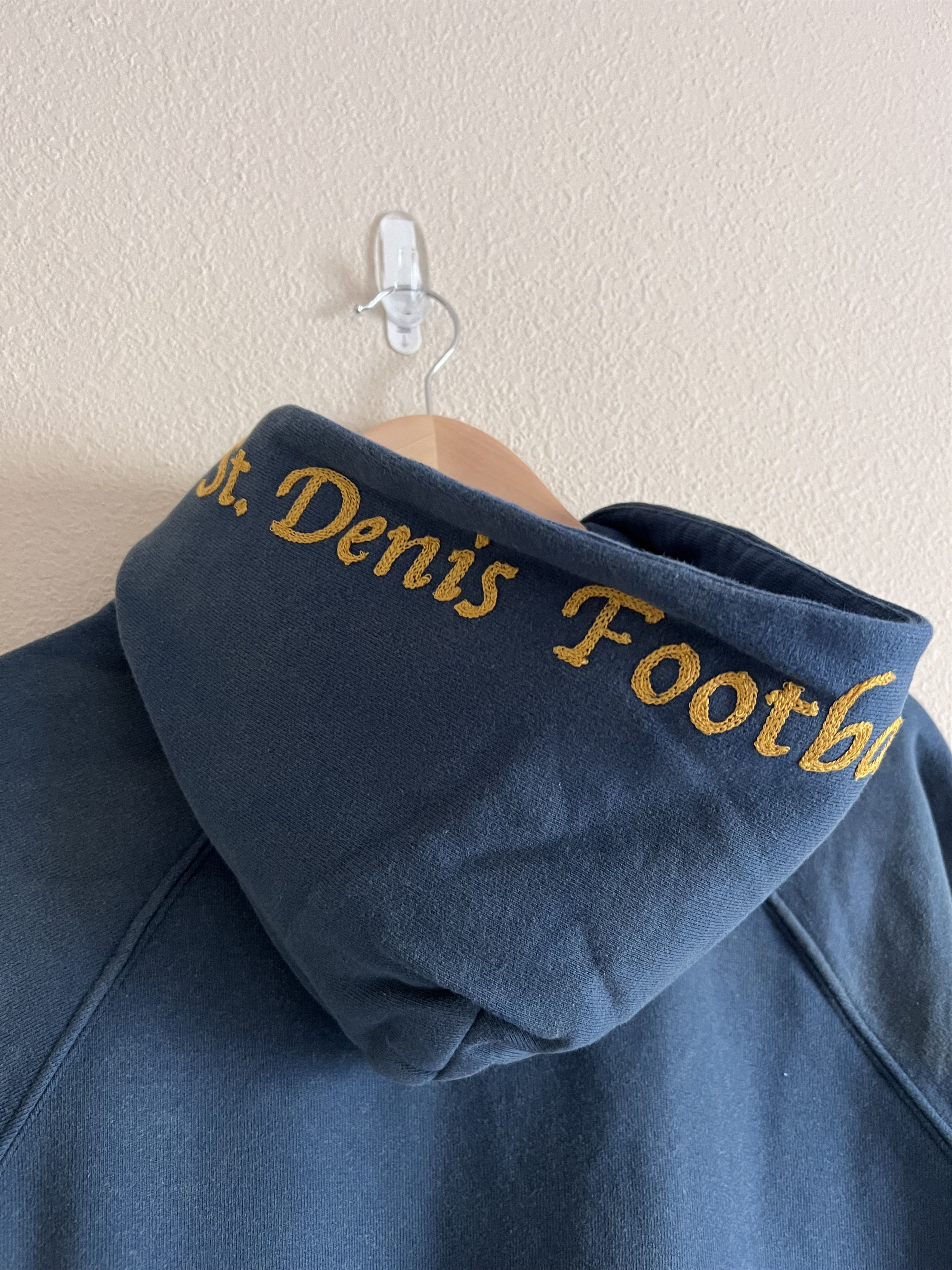 Samuel Zelig Samuel Zelig Saint Denis Football Club Hoodie in Blue Size US L / EU 52-54 / 3 - 7 Thumbnail