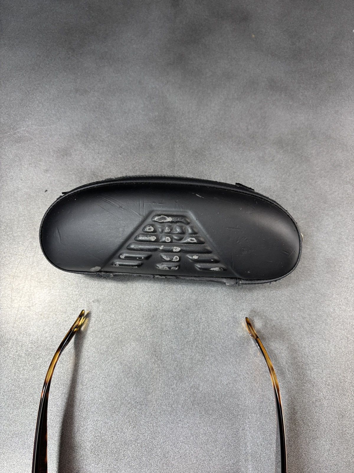Emporio Armani × Giorgio Armani Emporio Armani Sunglasses Sporty EA 9538/S Wrap Y2K Brown Size ONE SIZE - 7 Thumbnail