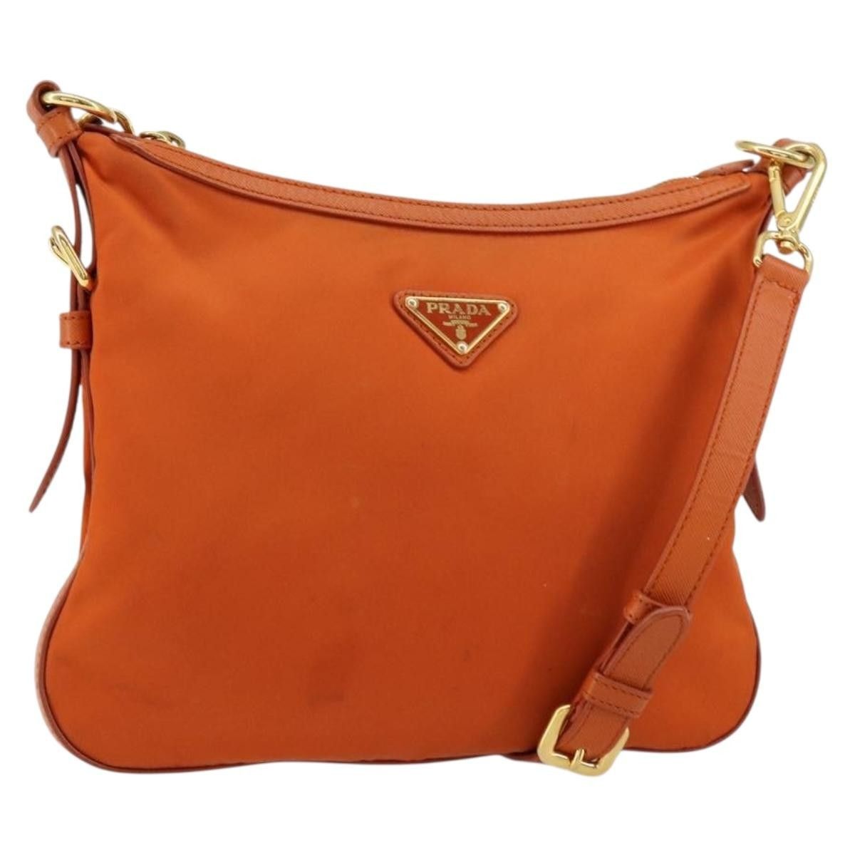 Prada Prada Flat Messenger Tessuto with Leather Size ONE SIZE - 1 Thumbnail