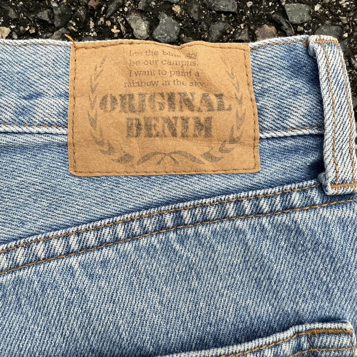 Japanese Brand W33 VINTAGE ORIGINAL DENIM STRAIGHT FADED JEAN PANTS Size US 33 - 11 Thumbnail