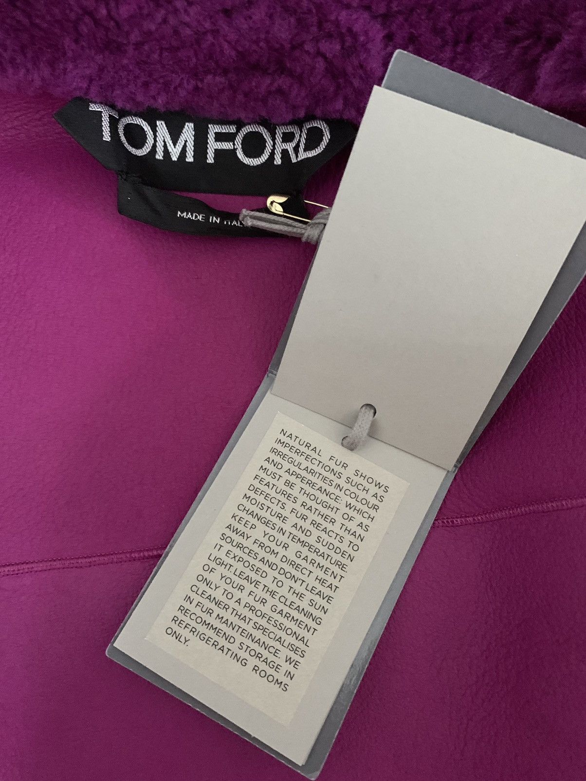 Tom Ford Tom Ford Leather Fur Sheep Jacket Size M / US 6-8 / IT 42-44 - 10 Thumbnail