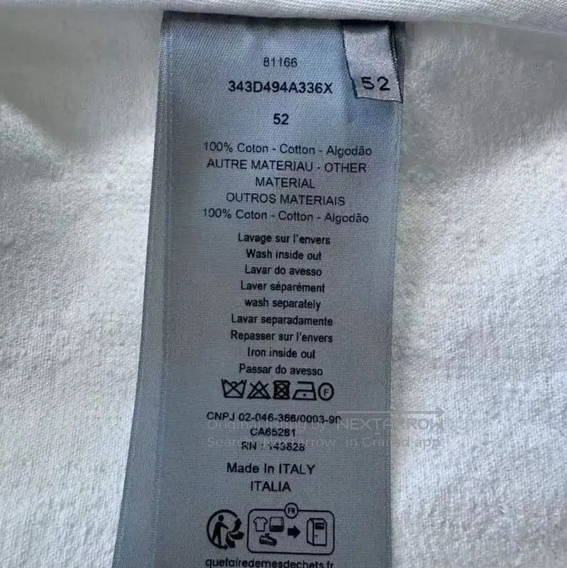 Dior Dior White Cotton Women's Jacket . Size L / US 10 / IT 46 - 6 Thumbnail