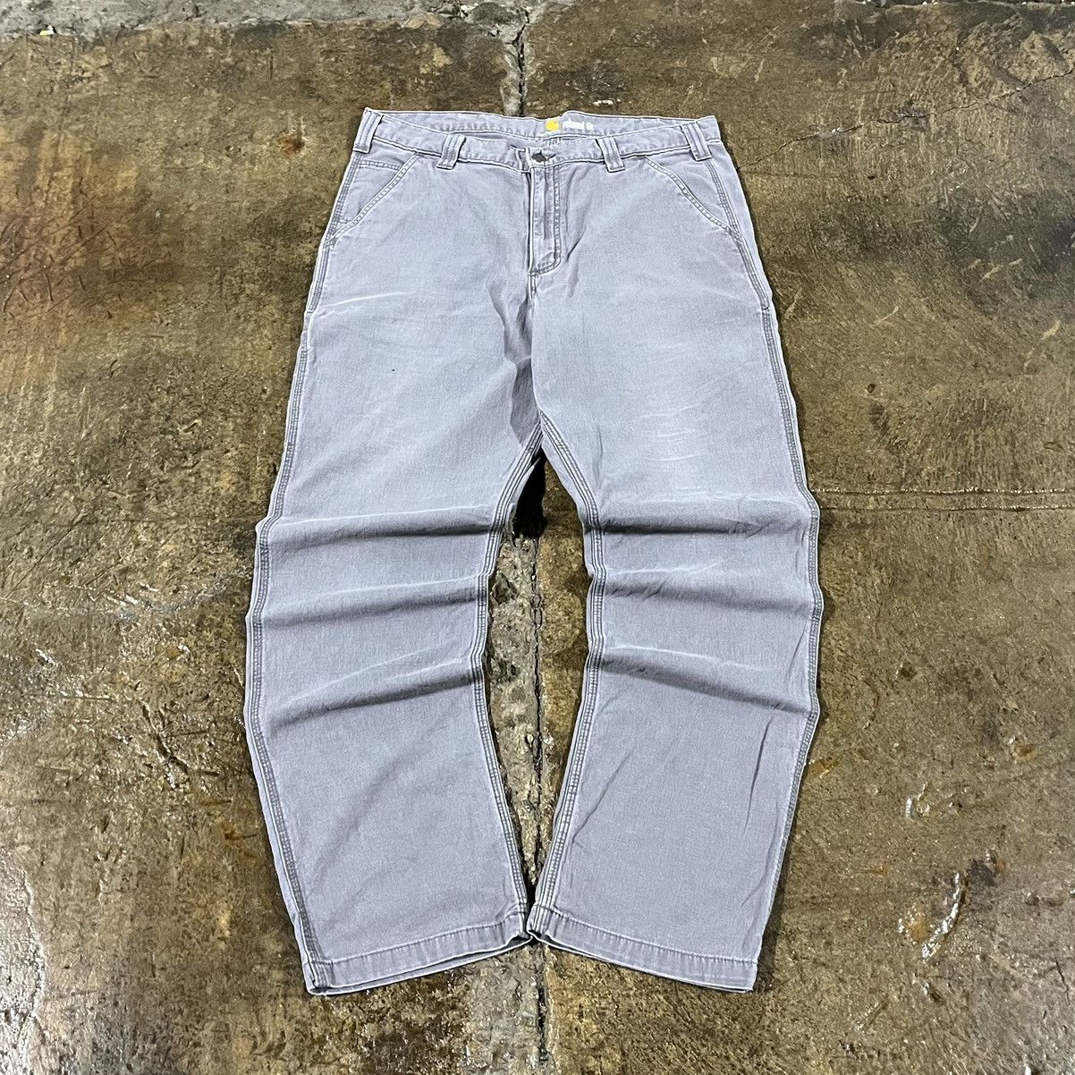 Carhartt × Vintage Crazy Vintage Y2K Carhartt Carpenter Pants Workwear Skater Size US 36 / EU 52 - 2 Thumbnail