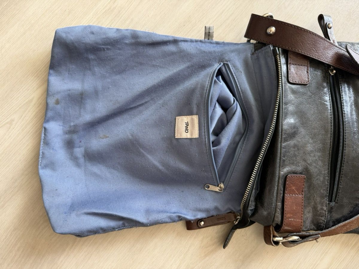 Vintage Vintage TANO Leather Crossbody Shoulder Bag Purse Messenger Size ONE SIZE - 9 Thumbnail