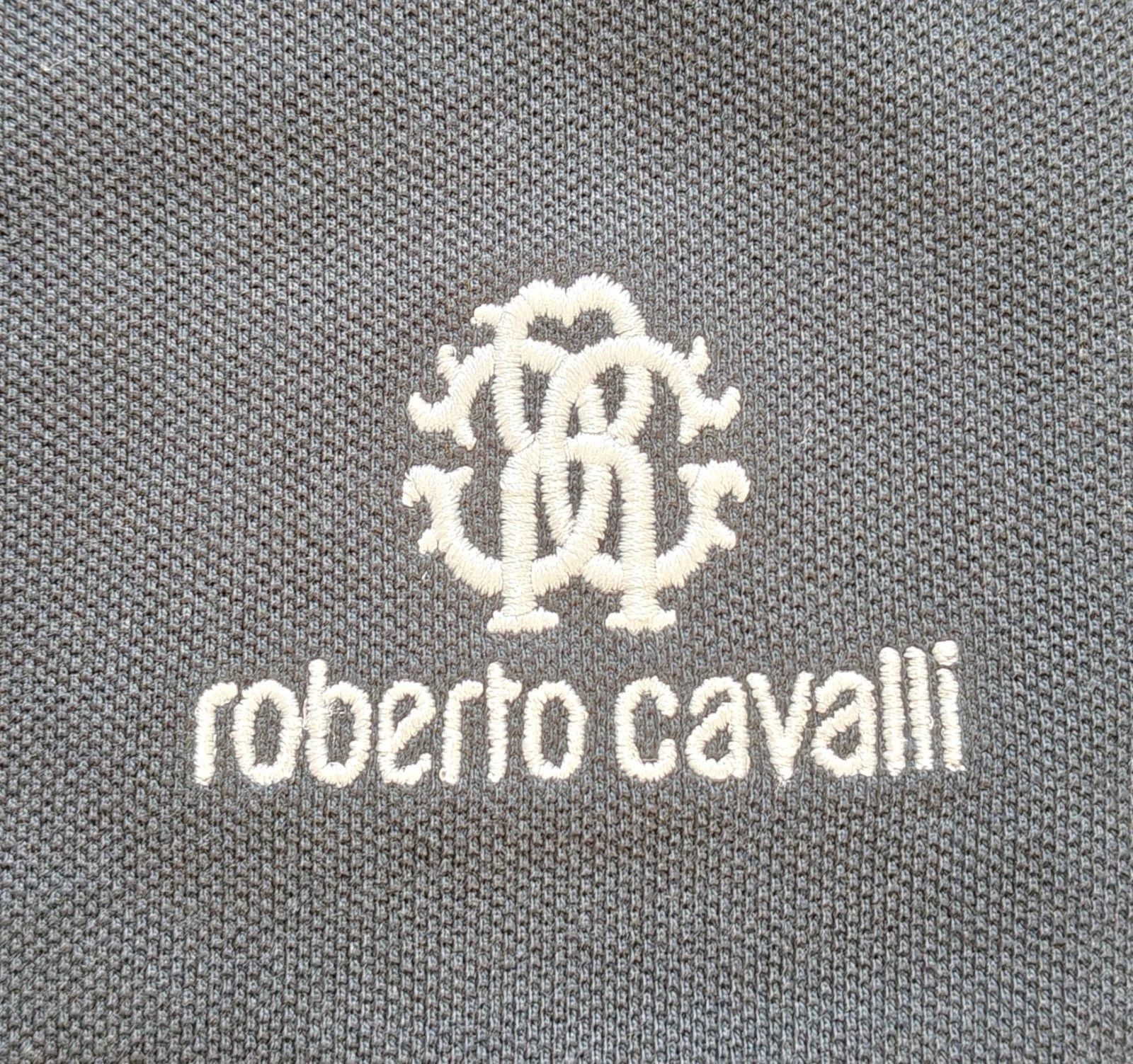 Roberto Cavalli Robert Cavalli RC Monogram-Embroidered Polo Shirt T / 6001 Size US XL / EU 56 / 4 - 3 Thumbnail