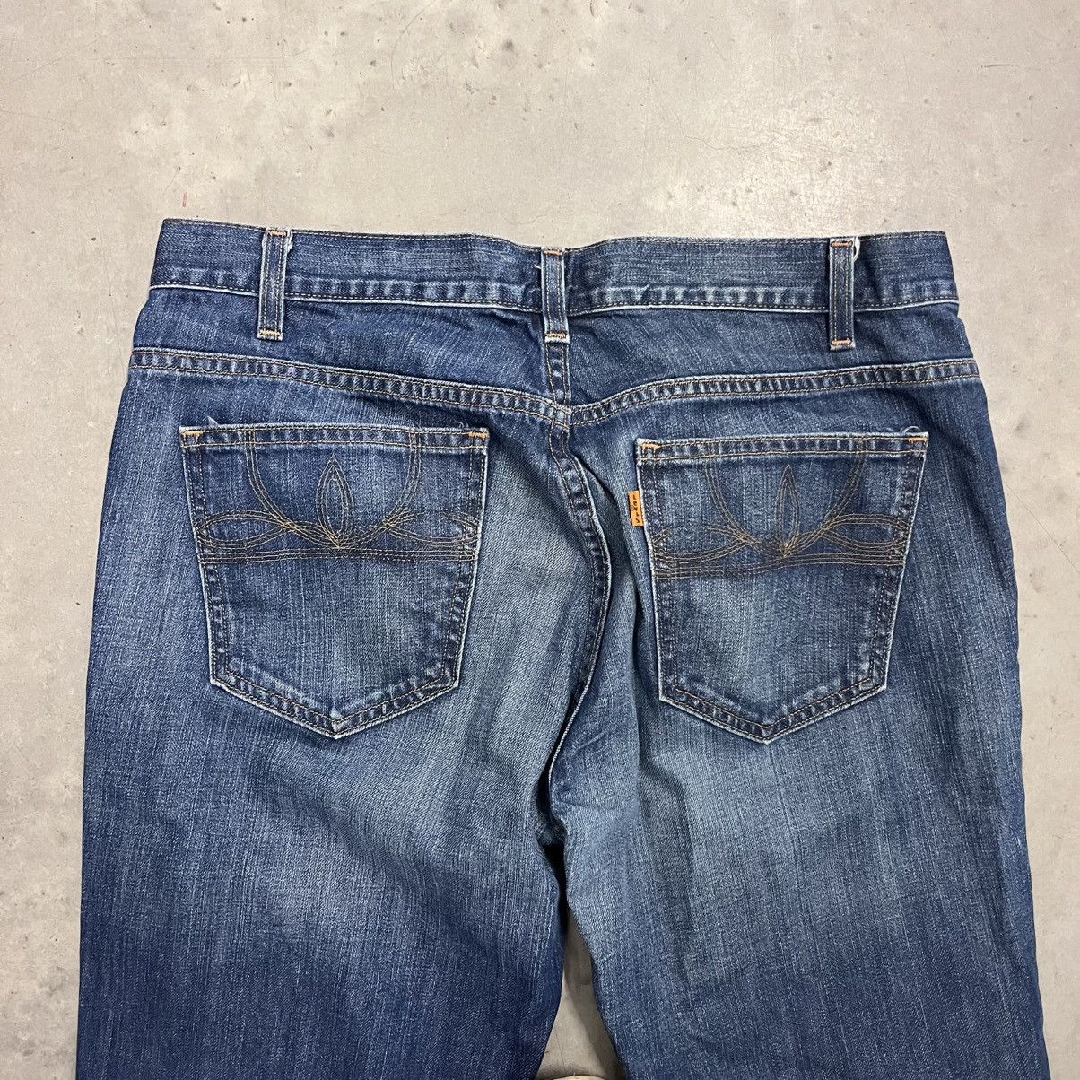 Vintage Vintage Men's Levi's 1970's Orange tab Flare 34x30 repro Size US 34 / EU 50 - 4 Thumbnail