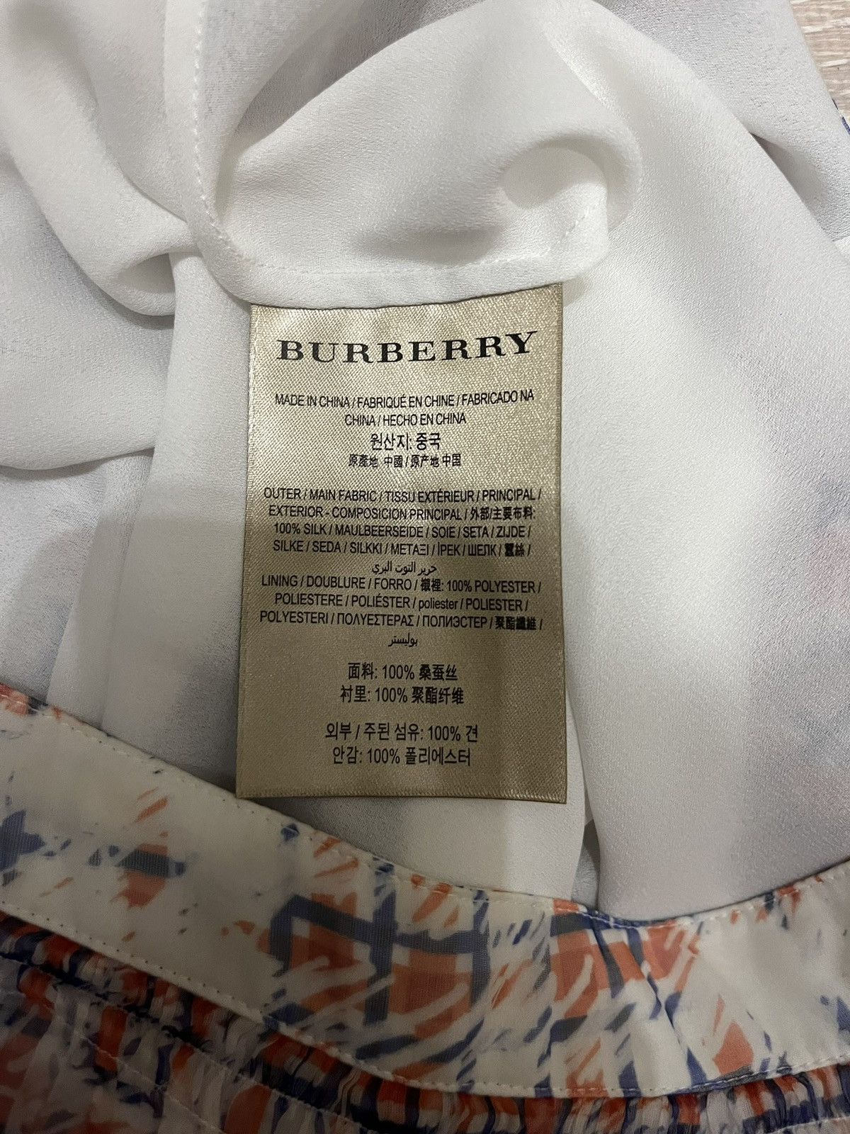 Burberry Burberry silk skirt Size 24" / US 00 / IT 34 - 3 Thumbnail