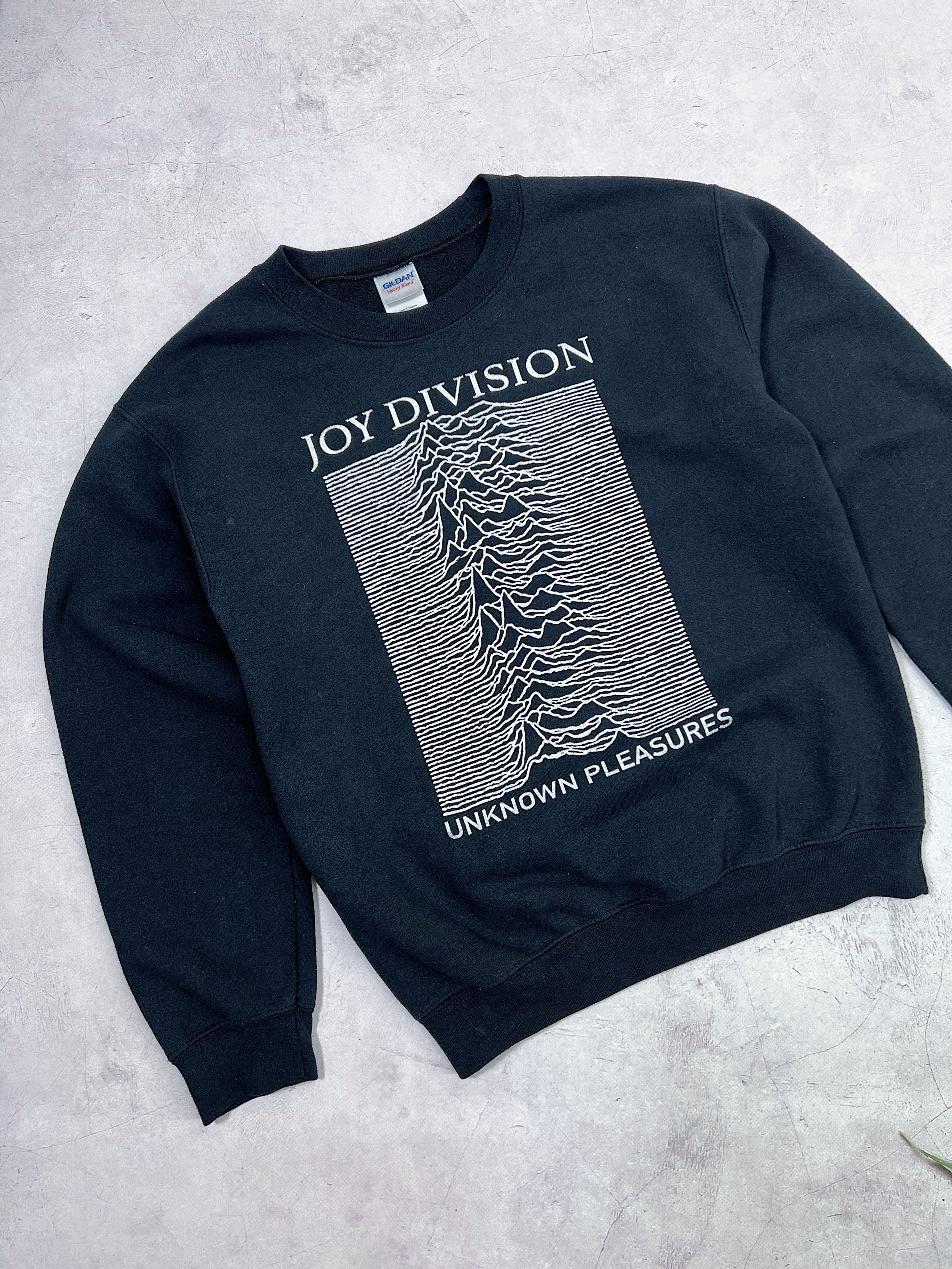 Band Tees × Gildan × Joy Division Joy Division Sweatshirt Unknown Pleasures by Gildan Size US S / EU 44-46 / 1 - 2 Thumbnail