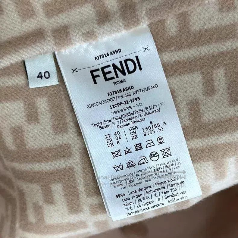Fendi Fendi Monogrammed Mink Fur Coats Size XS / US 0-2 / IT 36-38 - 6 Thumbnail