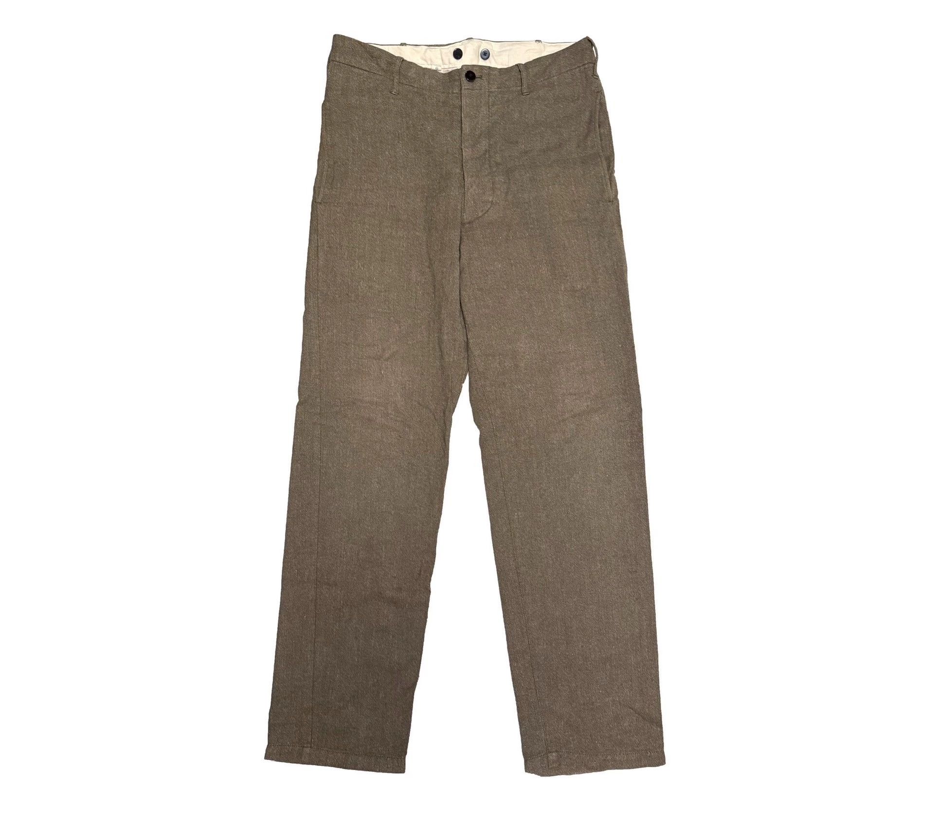 Visvim visvim 18aw tioga pants i/w/c twill olive 2 Size US 32 / EU 48 - 1 Thumbnail