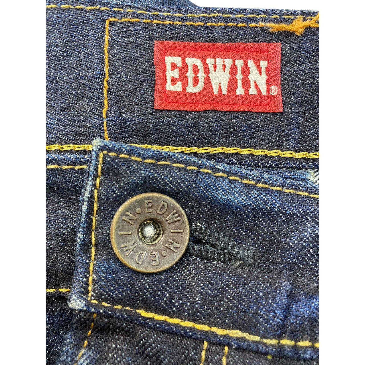 Edwin Edwin 505 Selvage Denim Loose Style Jeans Size US 37 - 13 Thumbnail