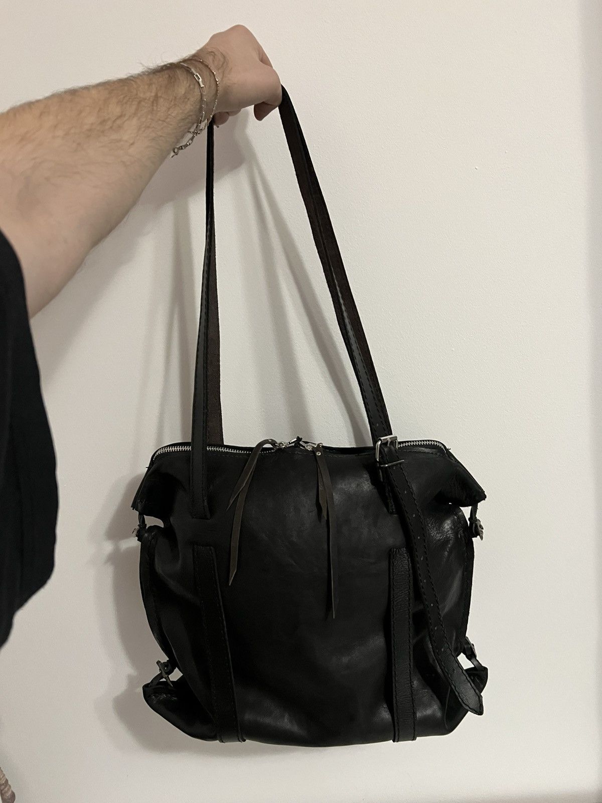 Handmade Archive Cowhide & Silver Hardware Bag Size ONE SIZE - 6 Thumbnail