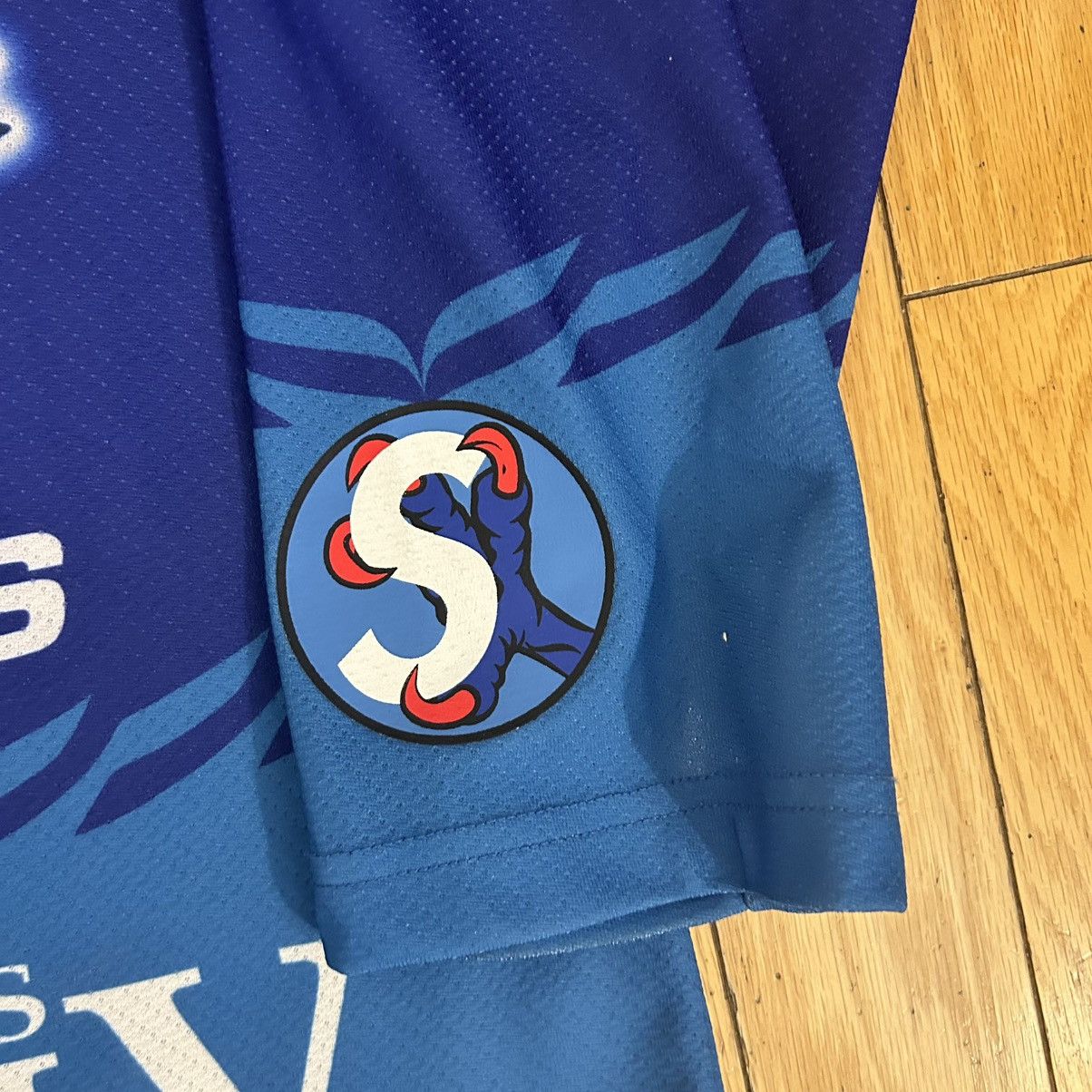 Supreme Supreme Eagle Hockey Shirt Blue Medium Size US M / EU 48-50 / 2 - 4 Thumbnail