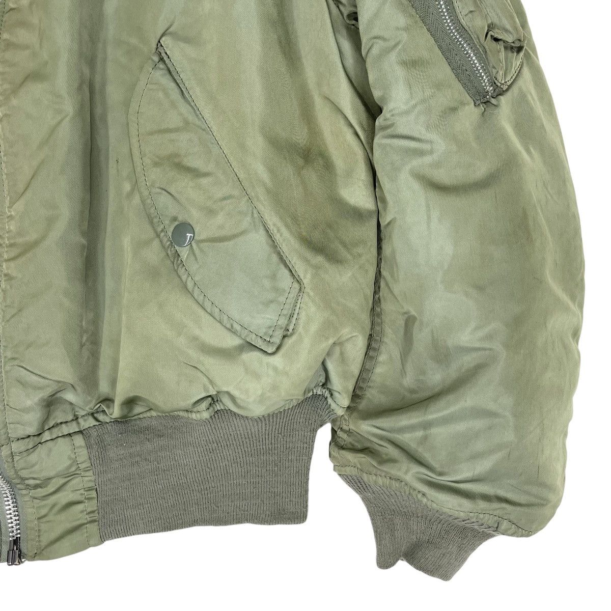 Alpha Industries 90s USA Alpha Industries Ma-1 Flight Jacket Reversible Size US XL / EU 56 / 4 - 6 Thumbnail