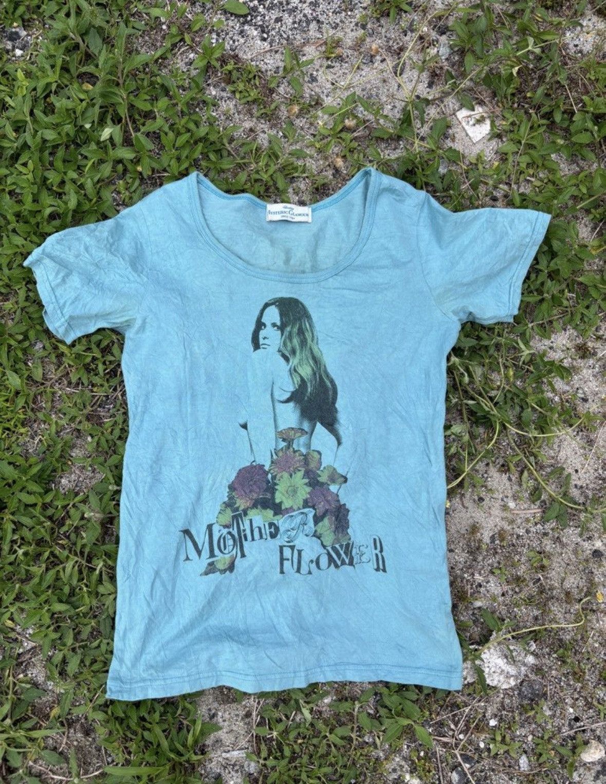 🔥HOT🔥VINTAGE HYSTERIC GLAMOUR MOTHER FLOWER TEE