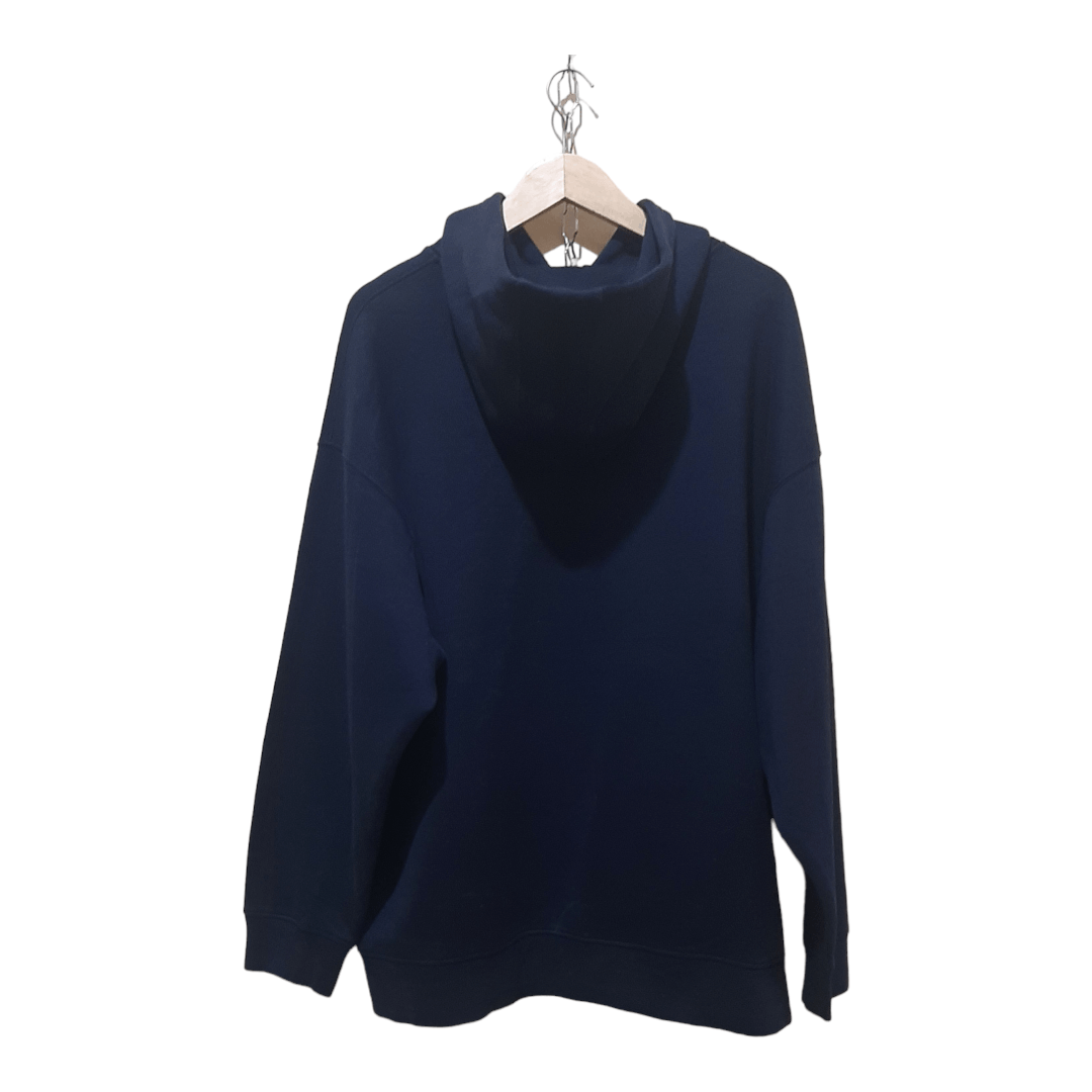 Alexander McQueen Alexander McQueen Navy Dancing Skeleton Crest Hoodie Size US M / EU 48-50 / 2 - 5 Thumbnail