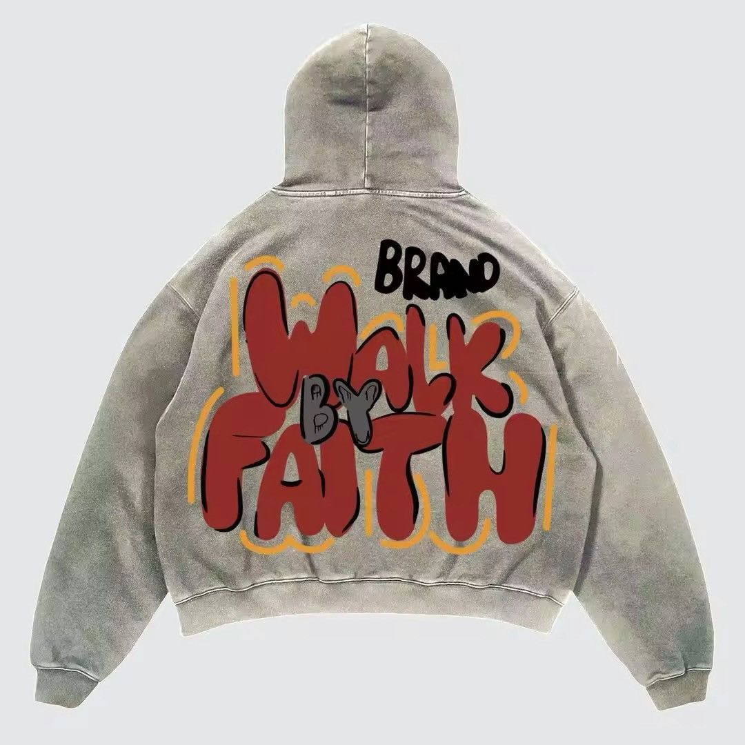 Japanese Brand Y2K Retro Hooded Sweatshirt Size US XL / EU 56 / 4 - 2 Thumbnail