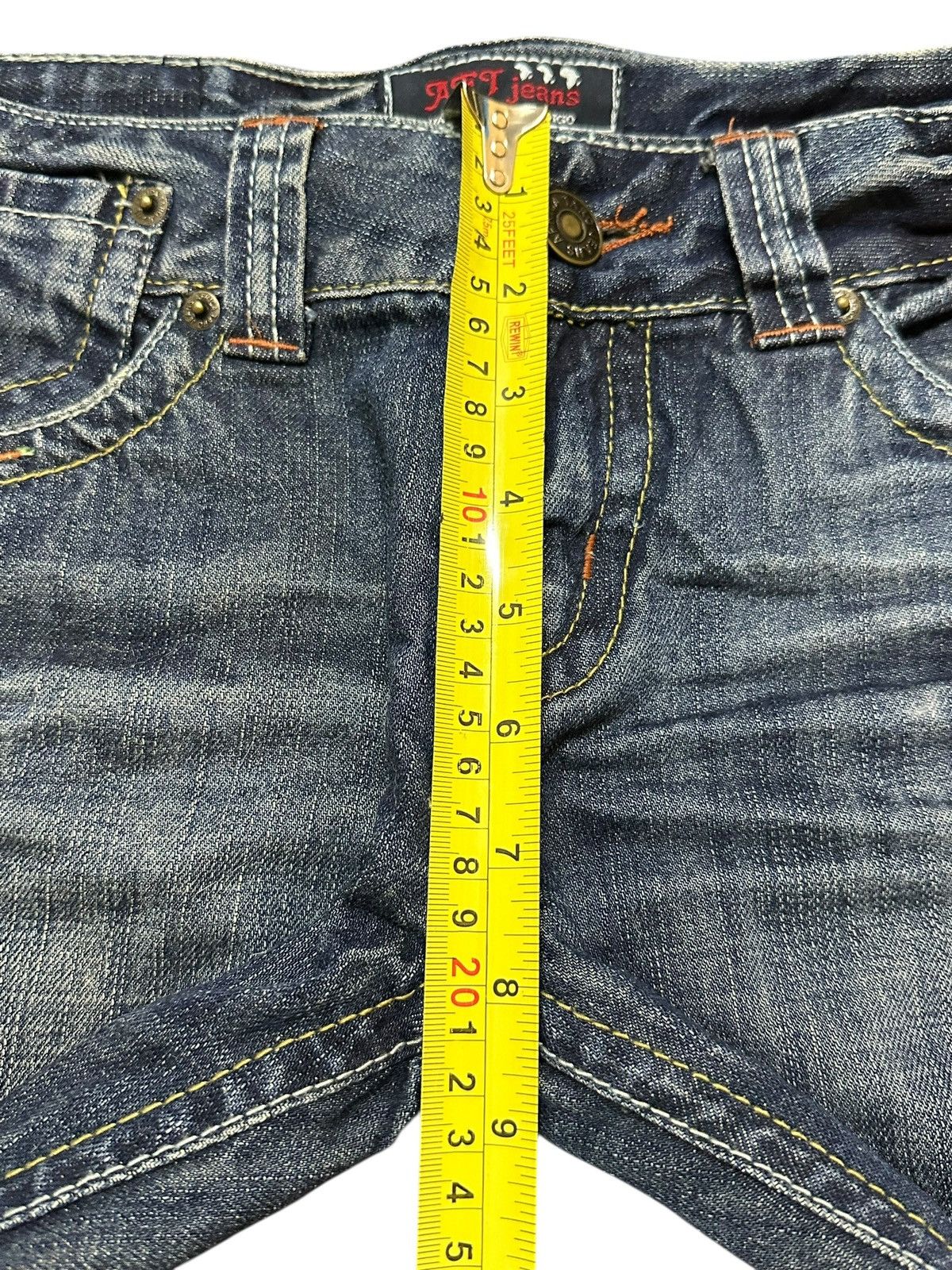 Japanese Brand Vintage Japanese Brand Blue Faded Wash Bootcut Style Jeans Size US 30 / EU 46 - 13 Thumbnail