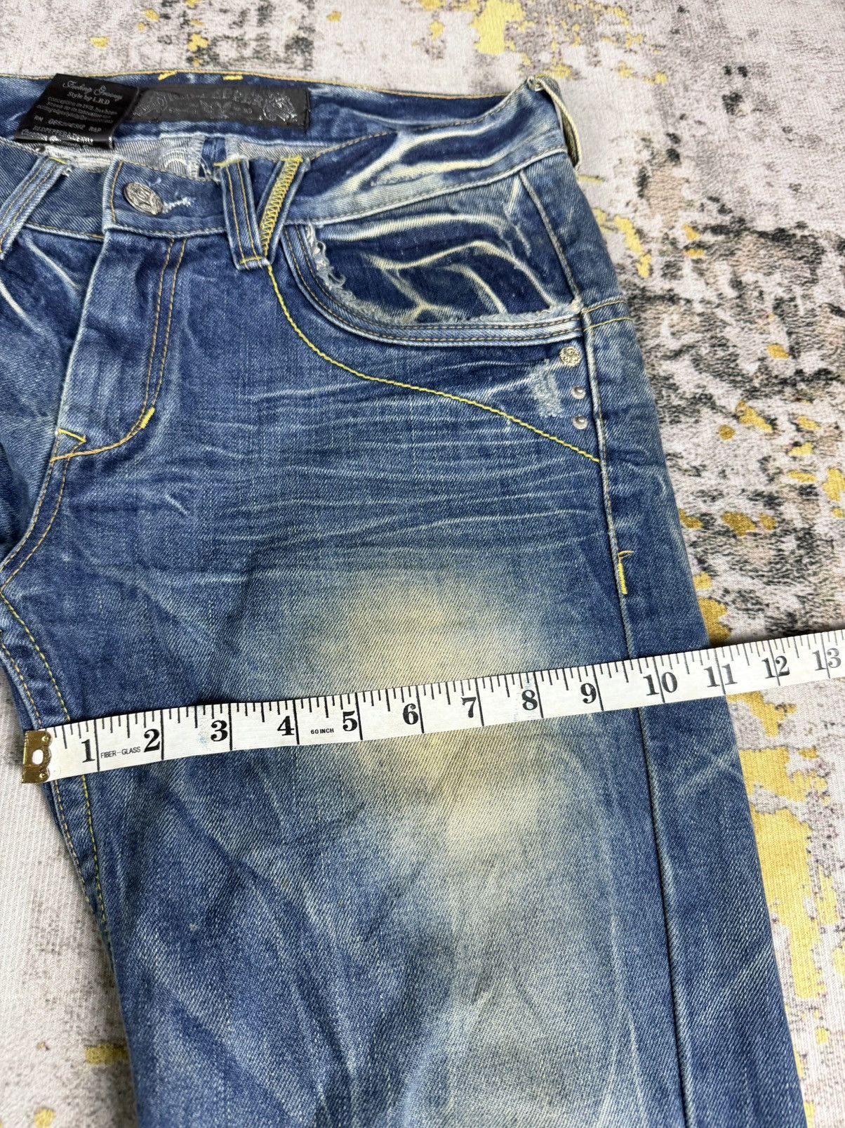 Tornado Mart Vintage 90s Red Pepper Mudwash Jeans Size US 31 - 10 Thumbnail