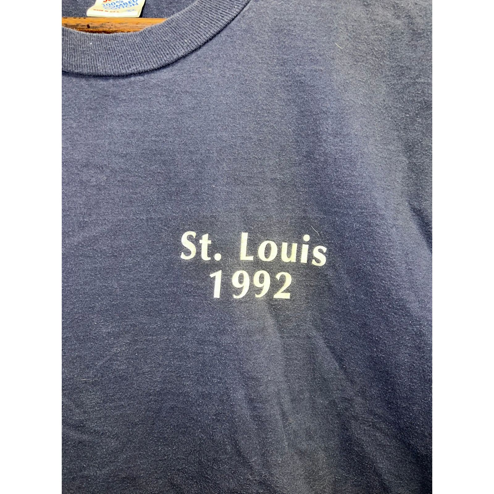 Delta Vintage St Louis Shirt Gamma Phi Beta Pride Tee College XL Size US XL / EU 56 / 4 - 3 Thumbnail