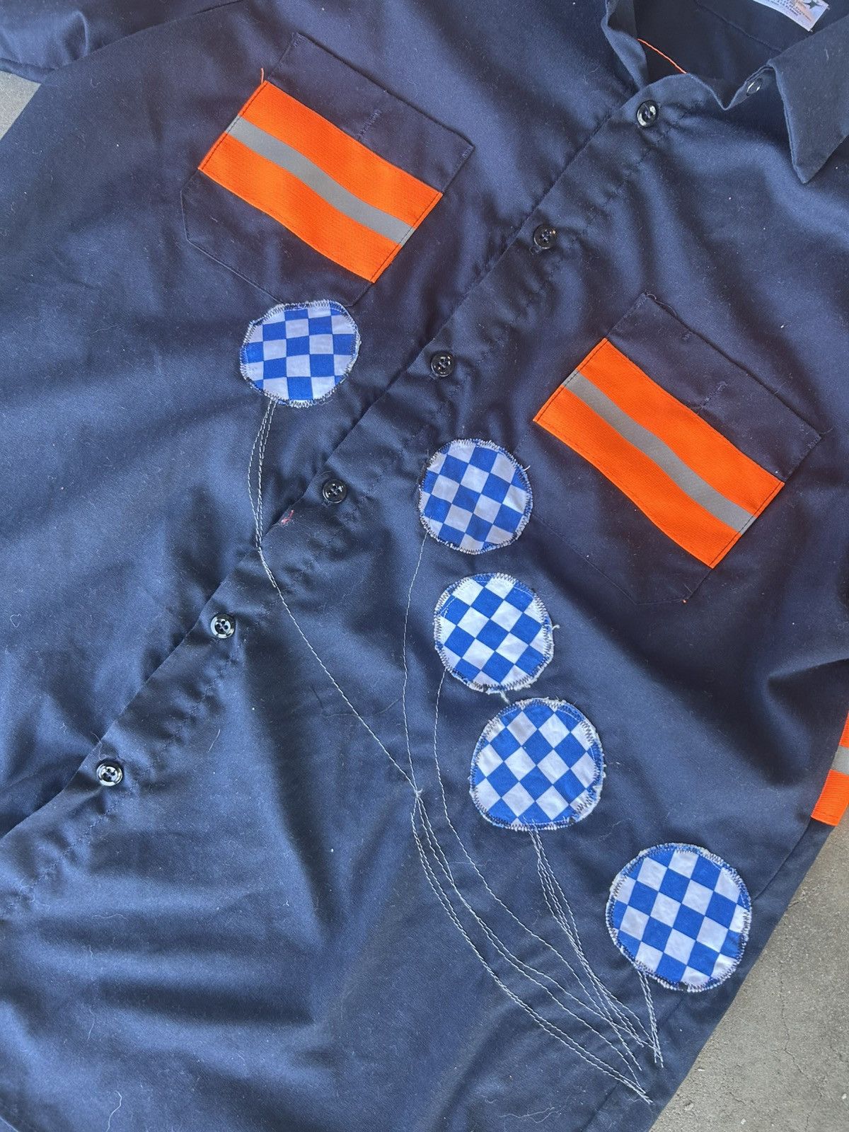 Other 1/1 Your World EKG sticker patch reflective work shirt Size US L / EU 52-54 / 3 - 2 Thumbnail