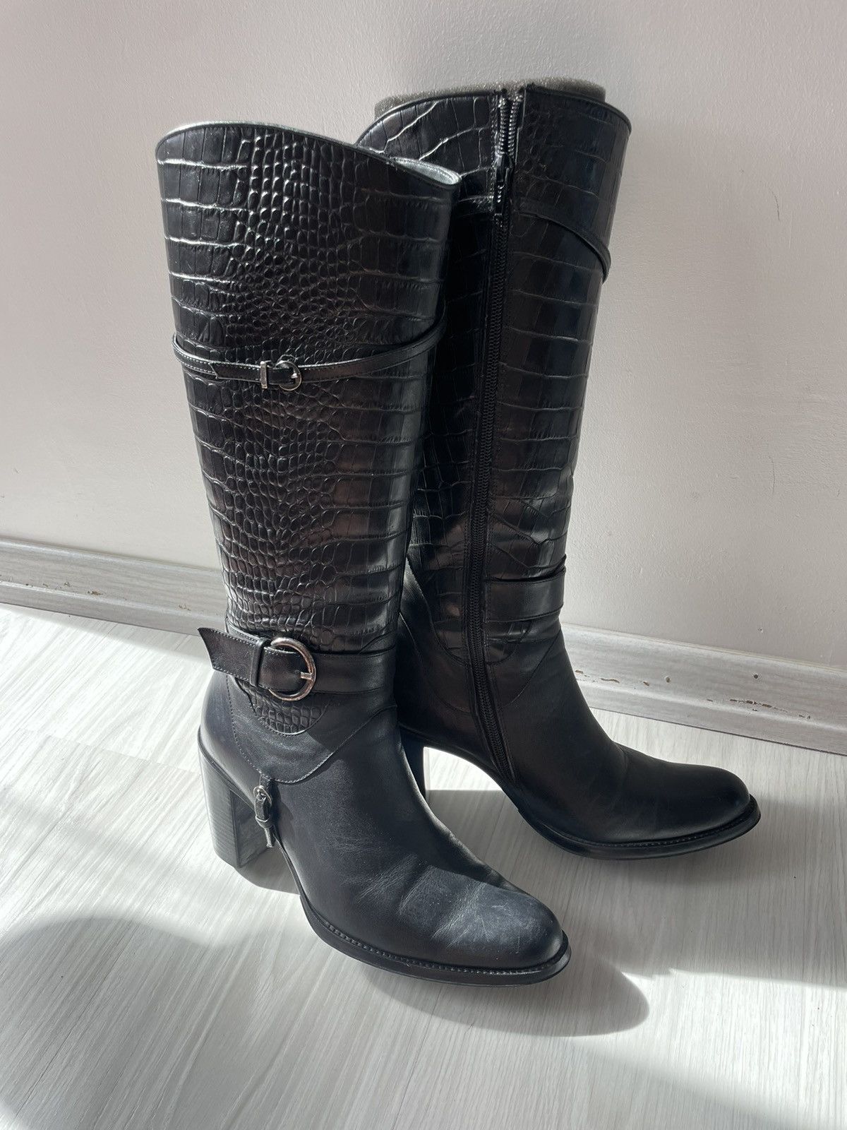 Vintage Vintage leather boots Size US 6.5 / IT 36.5 - 17 Thumbnail