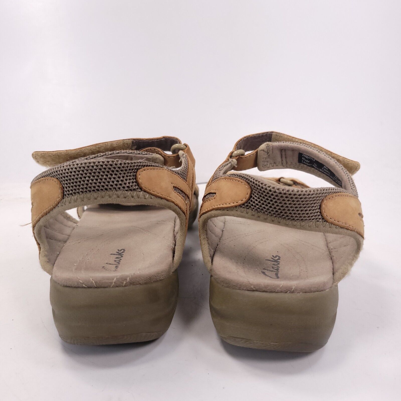 Clarks Clarks Casual Open Toe Wedge Sandal Womens Size 8 26069214 Size US 8 / IT 38 - 3 Thumbnail