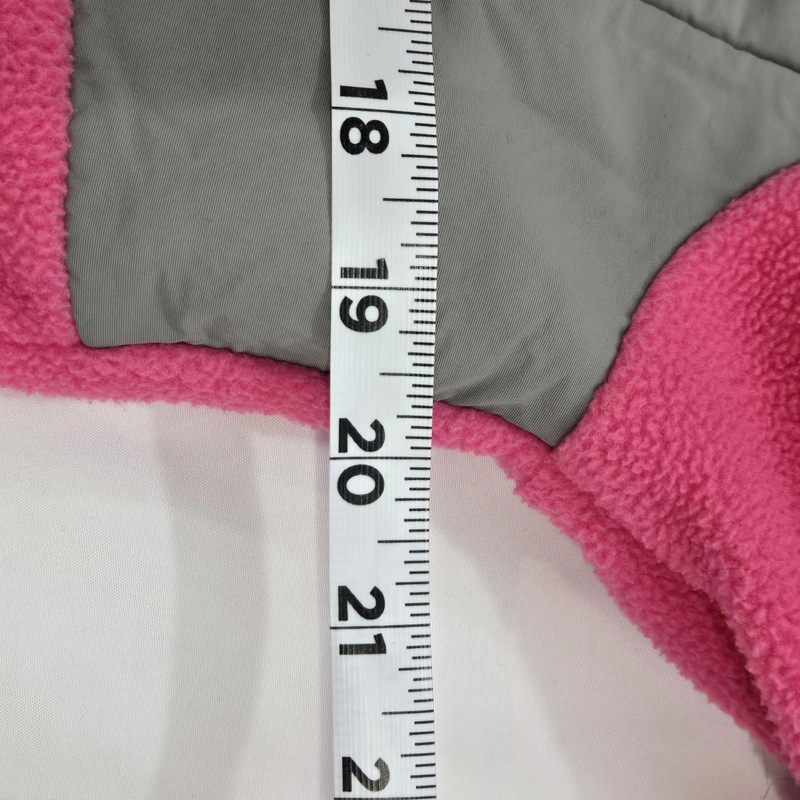 The North Face The North Face Women's Fleece Jacket Pink & Gray Large Size L / US 10 / IT 46 - 4 Thumbnail