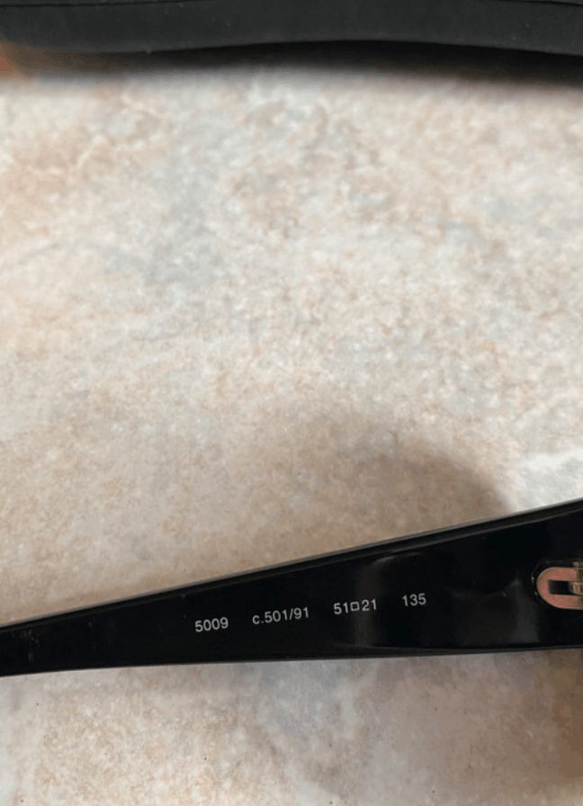 Chanel × Vintage CHANEL SUNGLASSES 5009 LOGO ICONIC 4017 Mask RI965 Size ONE SIZE - 5 Thumbnail