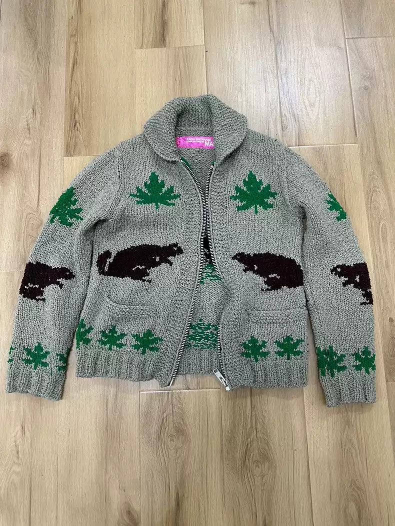 Junya Watanabe Junya Watanabe 2004 woven hemp rope dinosaur jacket Size US M / EU 48-50 / 2 - 1 Thumbnail