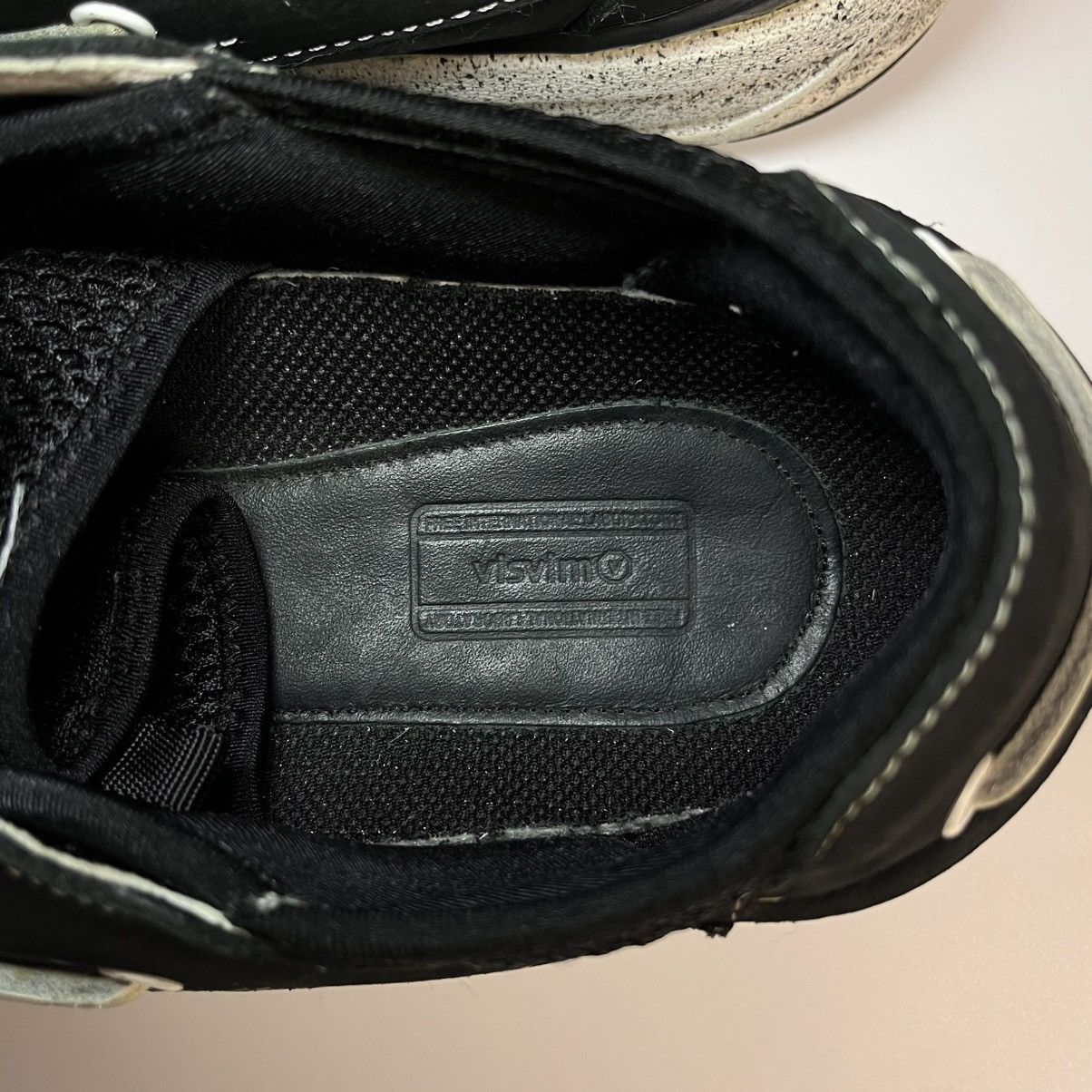 Sophnet. × Visvim Visvim x SOPHNET. Hockney Black Leather – Rare Collab Size US 9.5 / EU 42-43 - 5 Thumbnail
