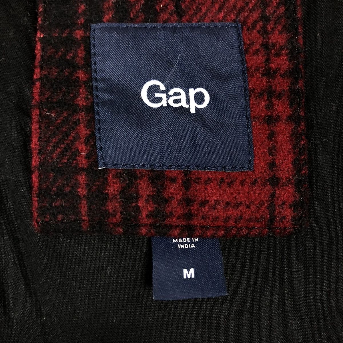 Japanese Brand 🔥VINTAGE BIKER WOOL JACKET GAP TARTAN DESIGN ISSEY MIYAKE Size US M / EU 48-50 / 2 - 21 Thumbnail