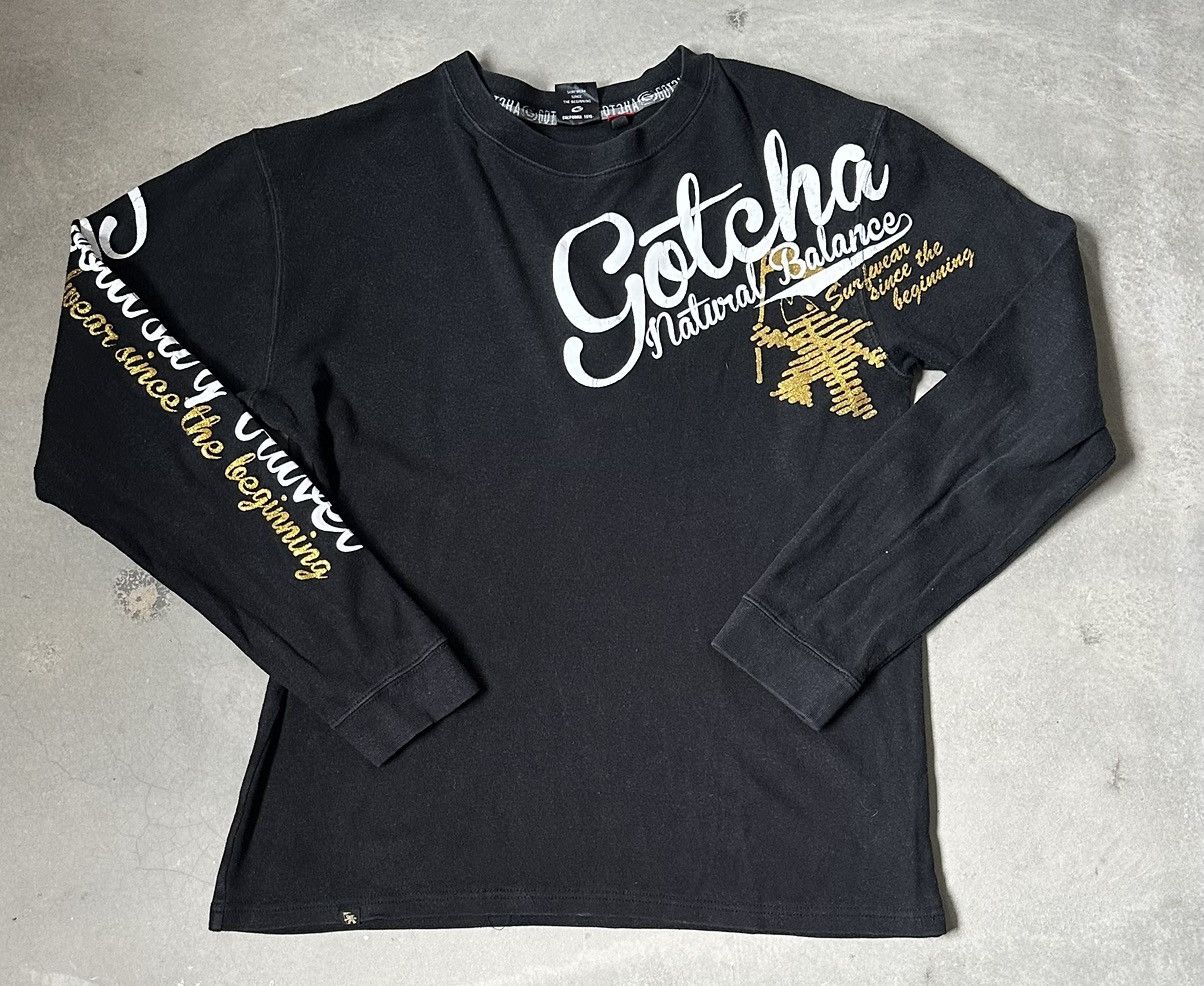 Gotcha VINTAGE Y2K GOTCHA SURF LONG SLEEVE TEE Size US M / EU 48-50 / 2 - 1 Thumbnail