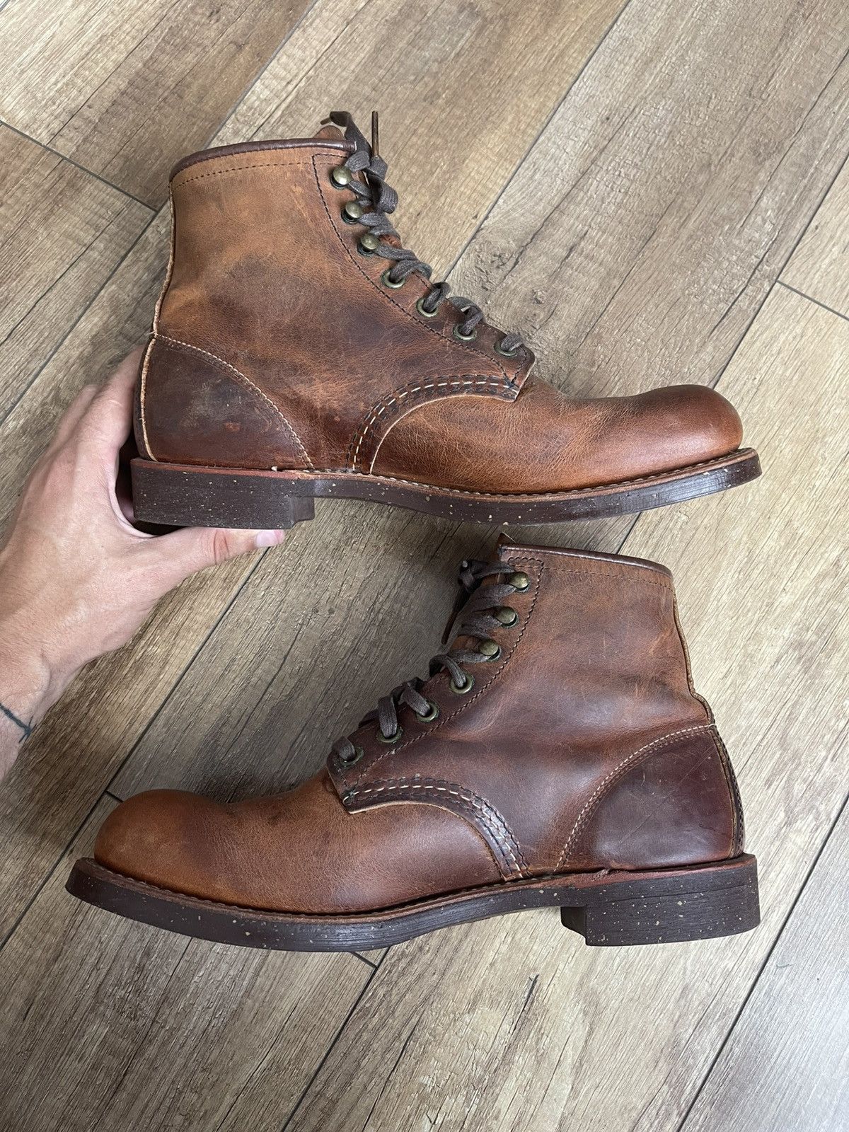 Red Wing Red Wing 2959 Blacksmith Vintage Leather Shoes Boots USA Size US 7.5 / EU 40-41 - 6 Thumbnail