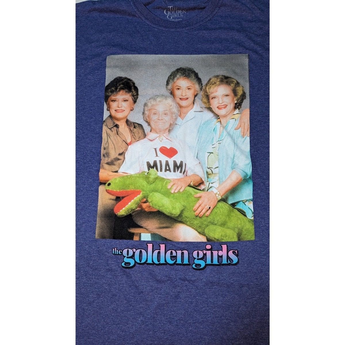 Vintage NEW Golden Girls “I Love Miami” s/s tee, men’s M, croc gator Size US M / EU 48-50 / 2 - 4 Thumbnail