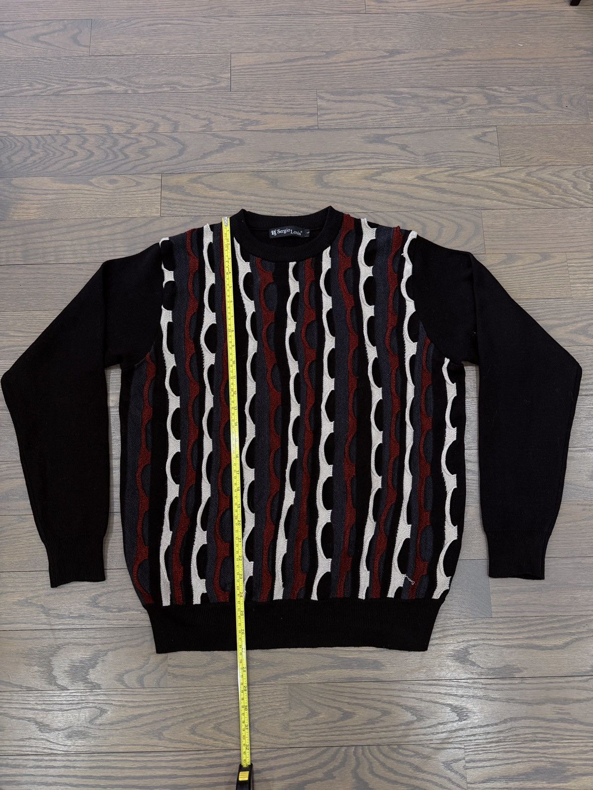 Other Vintage Sergio Louis Coogie Style Sweater Size US L / EU 52-54 / 3 - 3 Thumbnail