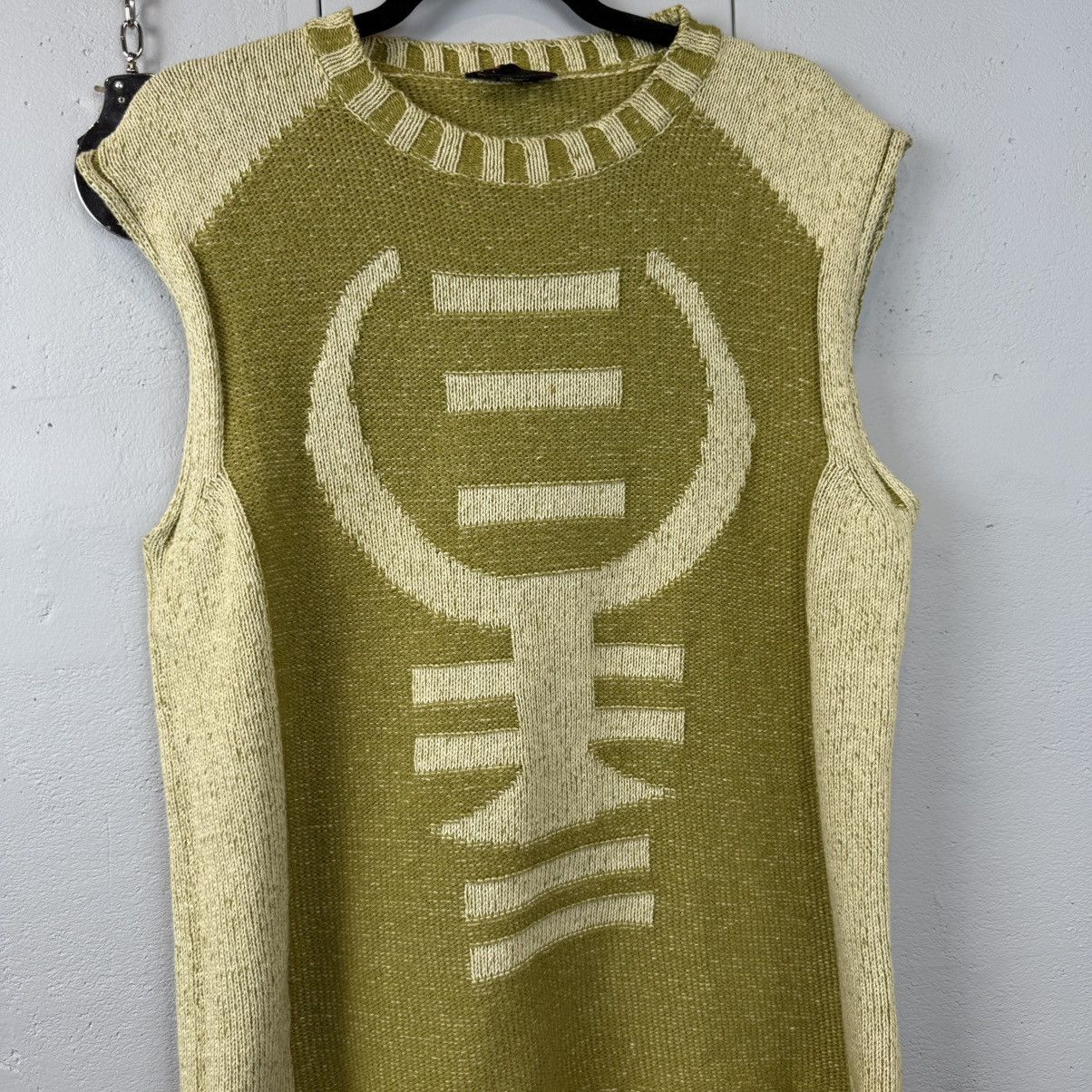 Diesel Vintage Avant Garde Diesel Aztec Vest Sweater Size US L / EU 52-54 / 3 - 2 Thumbnail